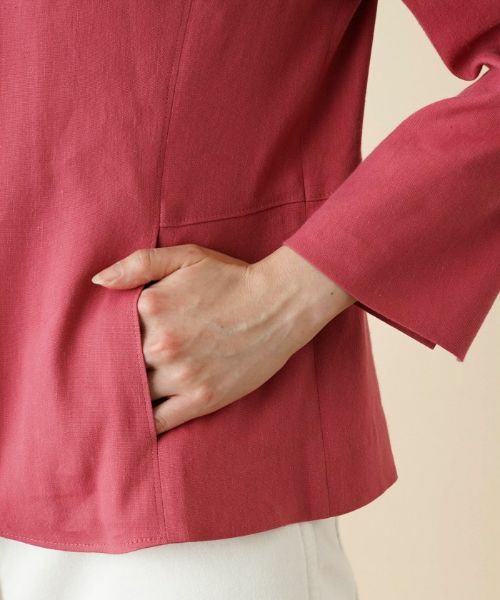 Leilian / レリアン テーラードジャケット | ストレッチサマージャケット【ROCHAS Premiere】 | 詳細11