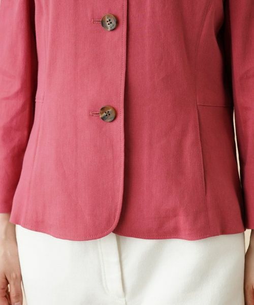 Leilian / レリアン テーラードジャケット | ストレッチサマージャケット【ROCHAS Premiere】 | 詳細12