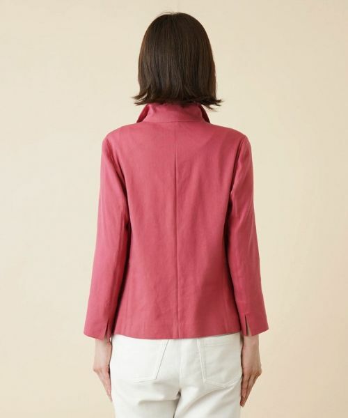 Leilian / レリアン テーラードジャケット | ストレッチサマージャケット【ROCHAS Premiere】 | 詳細6
