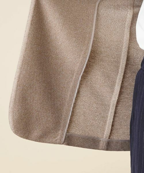 Leilian / レリアン テーラードジャケット | ロングベスト【ROCHAS Premiere】 | 詳細12