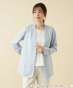 Leilian / レリアン テーラードジャケット | カラーレスジャケット