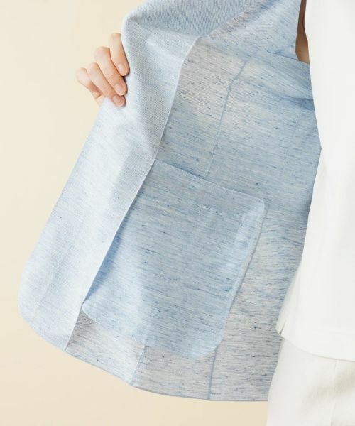 Leilian / レリアン テーラードジャケット | カラーレスジャケット | 詳細11