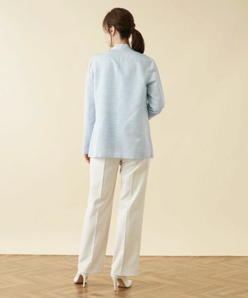 Leilian / レリアン テーラードジャケット | カラーレスジャケット | 詳細3