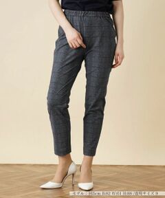 Leilian / レリアン その他パンツ | チェックテーパードパンツ