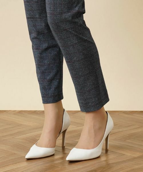 Leilian / レリアン その他パンツ | チェックテーパードパンツ | 詳細8