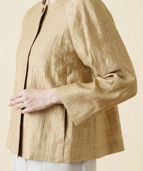 Leilian / レリアン テーラードジャケット | ノーカラージャケット | 詳細10