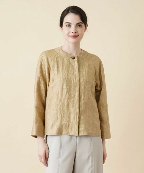 Leilian / レリアン テーラードジャケット | ノーカラージャケット | 詳細4