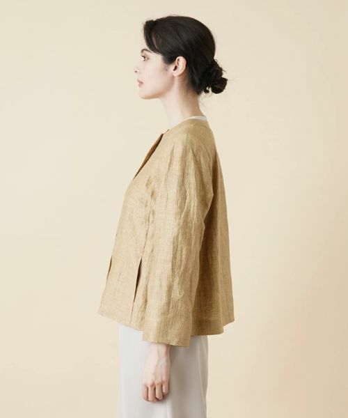 Leilian / レリアン テーラードジャケット | ノーカラージャケット | 詳細5