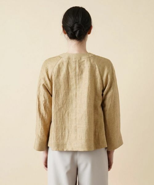 Leilian / レリアン テーラードジャケット | ノーカラージャケット | 詳細6