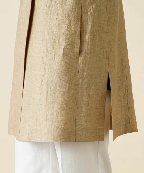 Leilian / レリアン テーラードジャケット | Vネックロングベスト | 詳細10