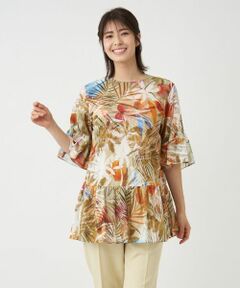 Leilian / レリアン シャツ・ブラウス | 洗えるチュニックブラウス