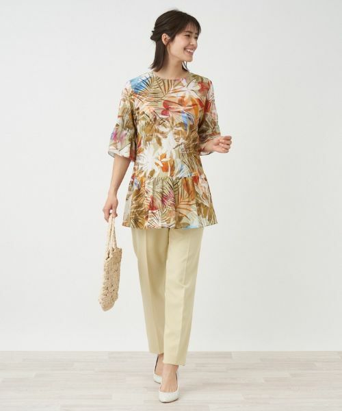 Leilian / レリアン シャツ・ブラウス | 洗えるチュニックブラウス | 詳細2