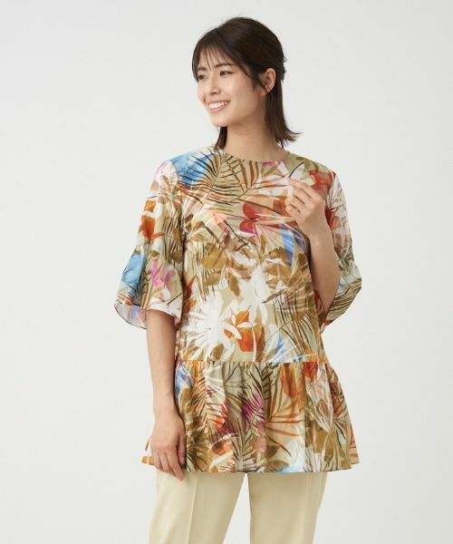 Leilian / レリアン シャツ・ブラウス | 洗えるチュニックブラウス | 詳細8