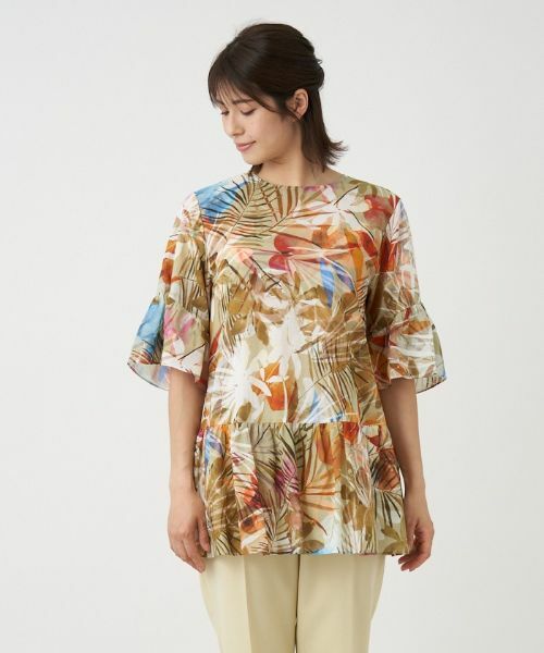 Leilian / レリアン シャツ・ブラウス | 洗えるチュニックブラウス | 詳細9