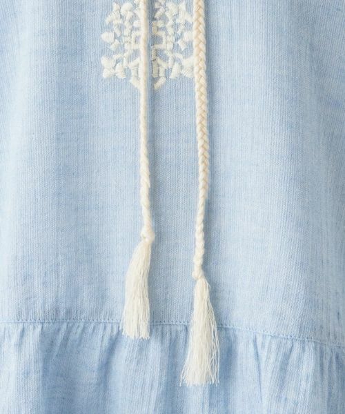 Leilian / レリアン シャツ・ブラウス | ペプラム刺繍ブラウス | 詳細11