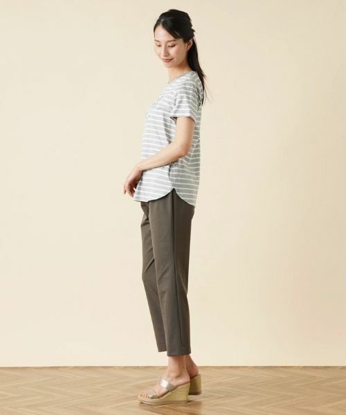 Leilian / レリアン Tシャツ | ボーダーＴシャツ | 詳細14