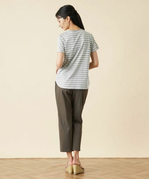 Leilian / レリアン Tシャツ | ボーダーＴシャツ | 詳細15
