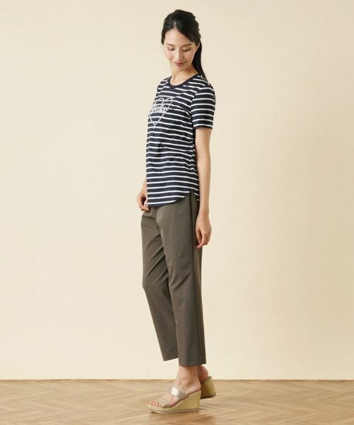 Leilian / レリアン Tシャツ | ボーダーＴシャツ | 詳細2