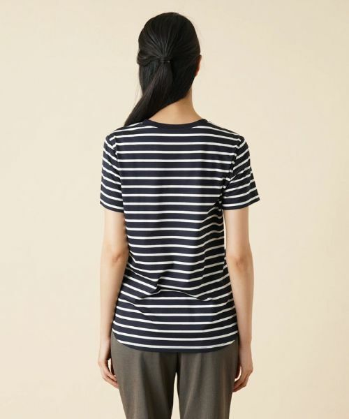 Leilian / レリアン Tシャツ | ボーダーＴシャツ | 詳細7