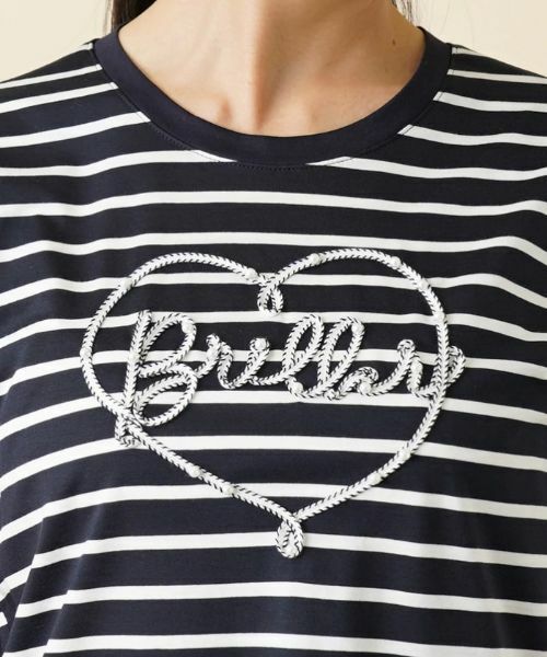 Leilian / レリアン Tシャツ | ボーダーＴシャツ | 詳細8