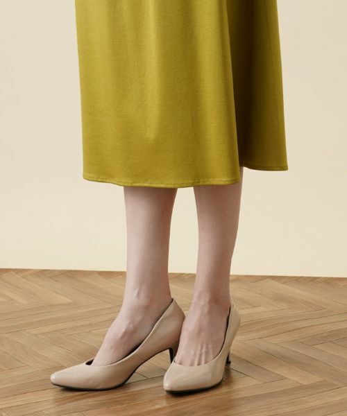 Leilian / レリアン ドレス | シャーリングギャザーワンピース【Leilian WHITE LABEL】 | 詳細11