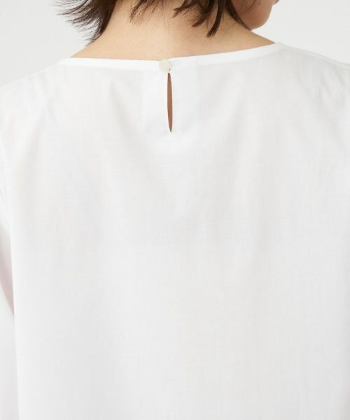 Leilian / レリアン シャツ・ブラウス | 七分袖タックブラウス | 詳細9