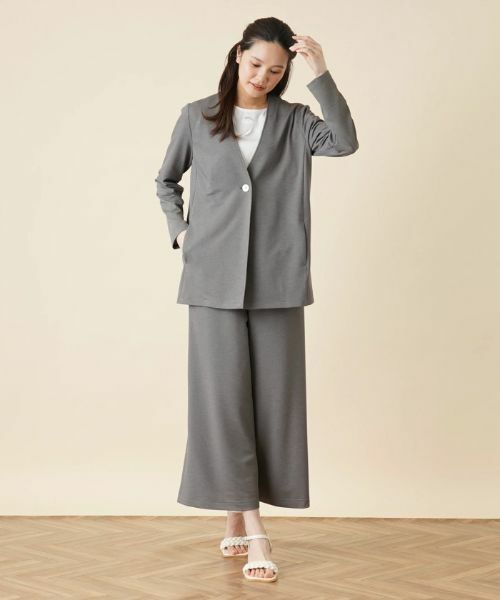 Leilian / レリアン テーラードジャケット | ノーカラージャケット | 詳細13