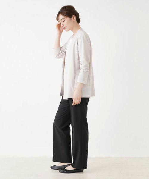 Leilian / レリアン テーラードジャケット | ノーカラージャケット | 詳細2