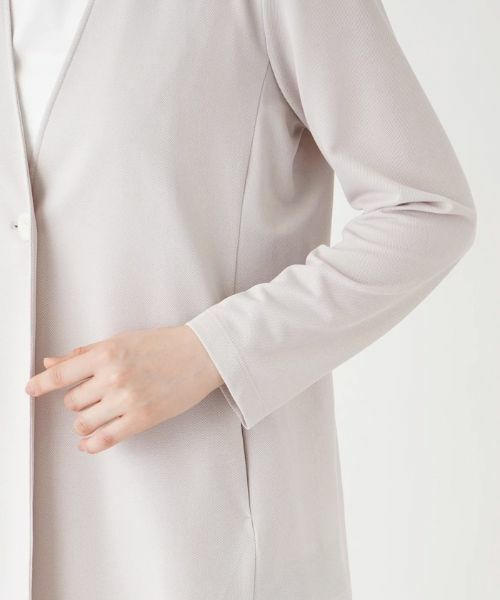 Leilian / レリアン テーラードジャケット | ノーカラージャケット | 詳細9