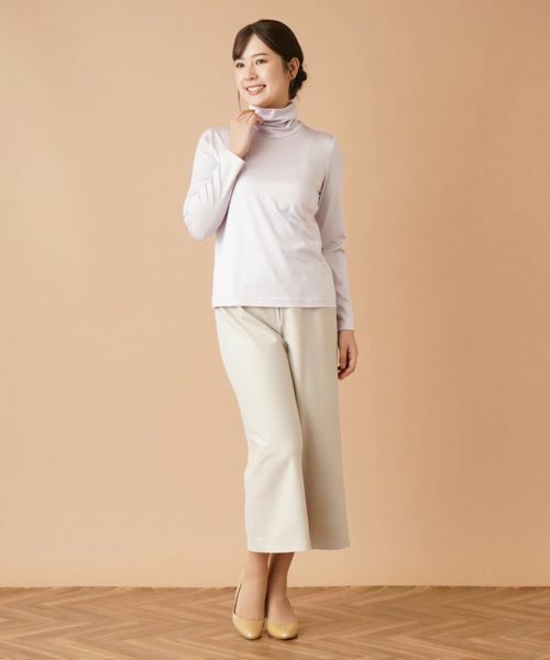 Leilian / レリアン カットソー | ハイネックカットソー | 詳細1