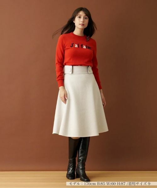 Leilian / レリアン ミニ・ひざ丈スカート | フレアスカート【Leilian by Eriko Nakamura】 | 詳細13