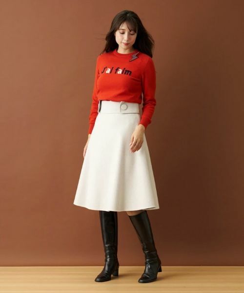 Leilian / レリアン ミニ・ひざ丈スカート | フレアスカート【Leilian by Eriko Nakamura】 | 詳細14