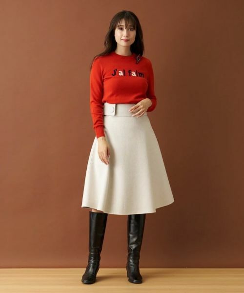 Leilian / レリアン ミニ・ひざ丈スカート | フレアスカート【Leilian by Eriko Nakamura】 | 詳細15