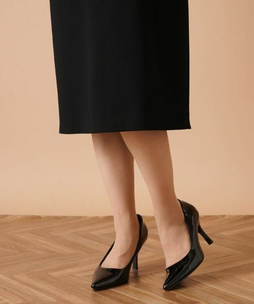 Leilian / レリアン ドレス | レース切替ハイネックワンピース【ROCHAS Premiere】 | 詳細10