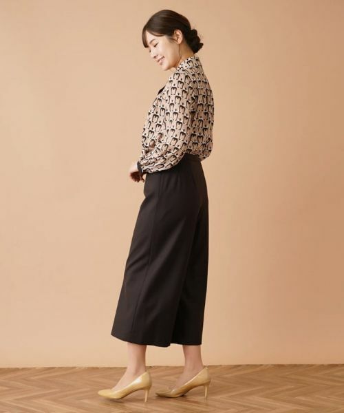 Leilian / レリアン シャツ・ブラウス | プリントボウタイブラウス【ROCHAS Premiere】【ERICA】 | 詳細2