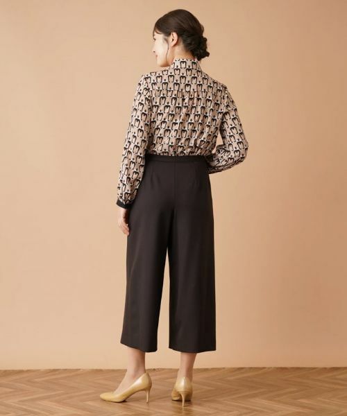 Leilian / レリアン シャツ・ブラウス | プリントボウタイブラウス【ROCHAS Premiere】【ERICA】 | 詳細3