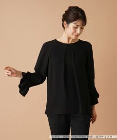 Leilian / レリアン シャツ・ブラウス | フレアスリーブブラウス【ROCHAS Premiere】