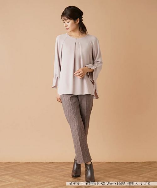 Leilian / レリアン シャツ・ブラウス | フレアスリーブブラウス【ROCHAS Premiere】 | 詳細1