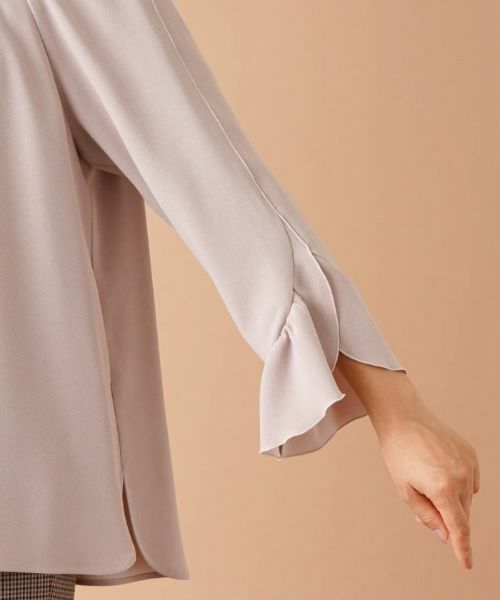 Leilian / レリアン シャツ・ブラウス | フレアスリーブブラウス【ROCHAS Premiere】 | 詳細10