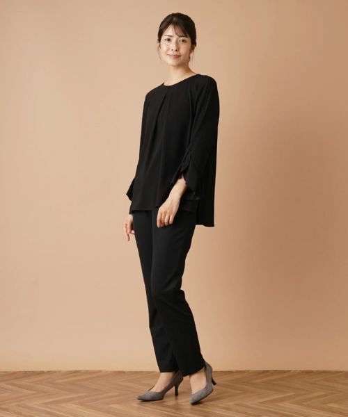 Leilian / レリアン シャツ・ブラウス | フレアスリーブブラウス【ROCHAS Premiere】 | 詳細13