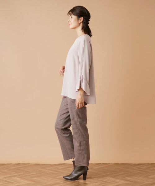 Leilian / レリアン シャツ・ブラウス | フレアスリーブブラウス【ROCHAS Premiere】 | 詳細2