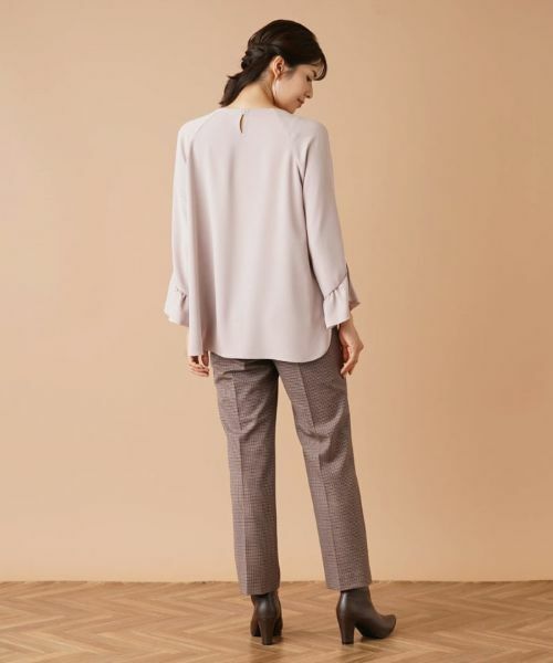 Leilian / レリアン シャツ・ブラウス | フレアスリーブブラウス【ROCHAS Premiere】 | 詳細3