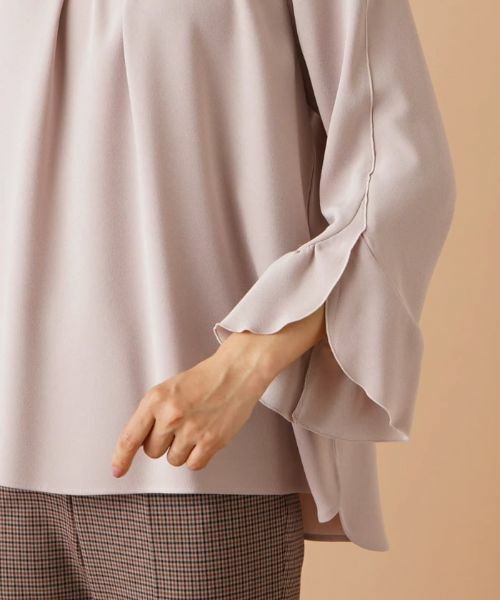 Leilian / レリアン シャツ・ブラウス | フレアスリーブブラウス【ROCHAS Premiere】 | 詳細9