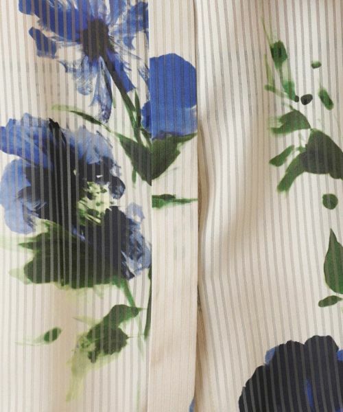 Leilian / レリアン シャツ・ブラウス | フラワー柄ボウタイ比翼ブラウス【ROCHAS Premiere】 | 詳細16