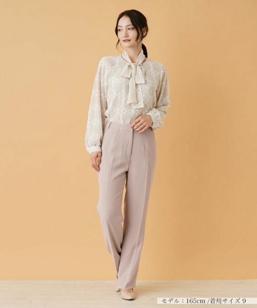 Leilian / レリアン その他パンツ | センタープレスパンツ【ROCHAS Premiere】 | 詳細1