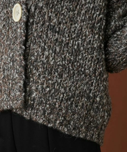 Leilian / レリアン カーディガン・ボレロ | メランジショートカーディガン | 詳細11