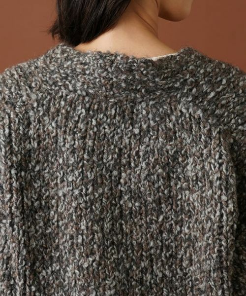 Leilian / レリアン カーディガン・ボレロ | メランジショートカーディガン | 詳細9