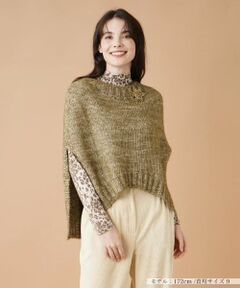 Leilian / レリアン テーラードジャケット | ケープ風ニットベスト【BIANCA LANCIA】