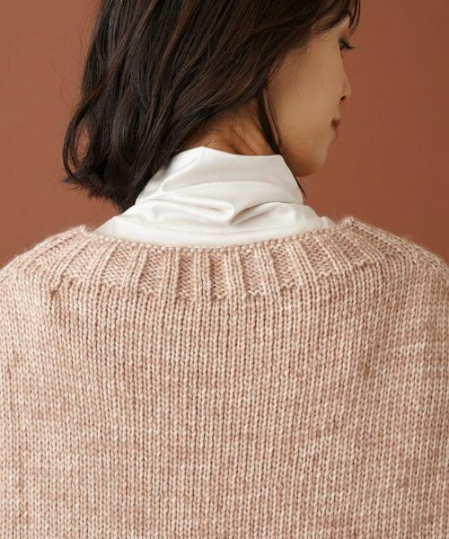 Leilian / レリアン テーラードジャケット | ケープ風ニットベスト【BIANCA LANCIA】 | 詳細13