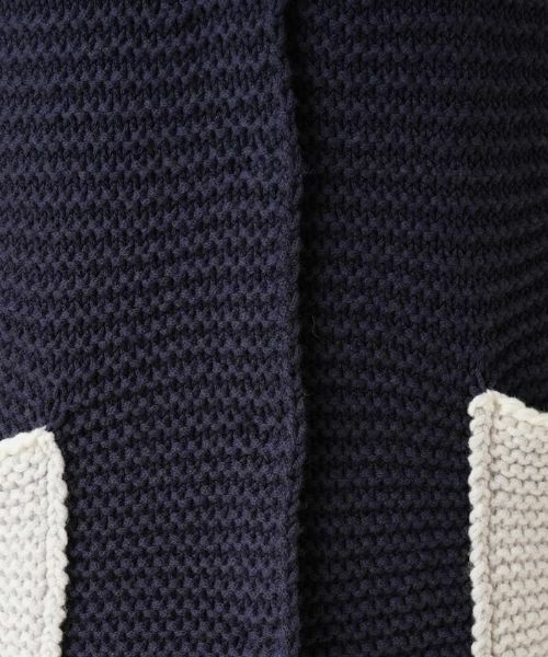 Leilian / レリアン カーディガン・ボレロ | カラーブロックニットカーディガン | 詳細13